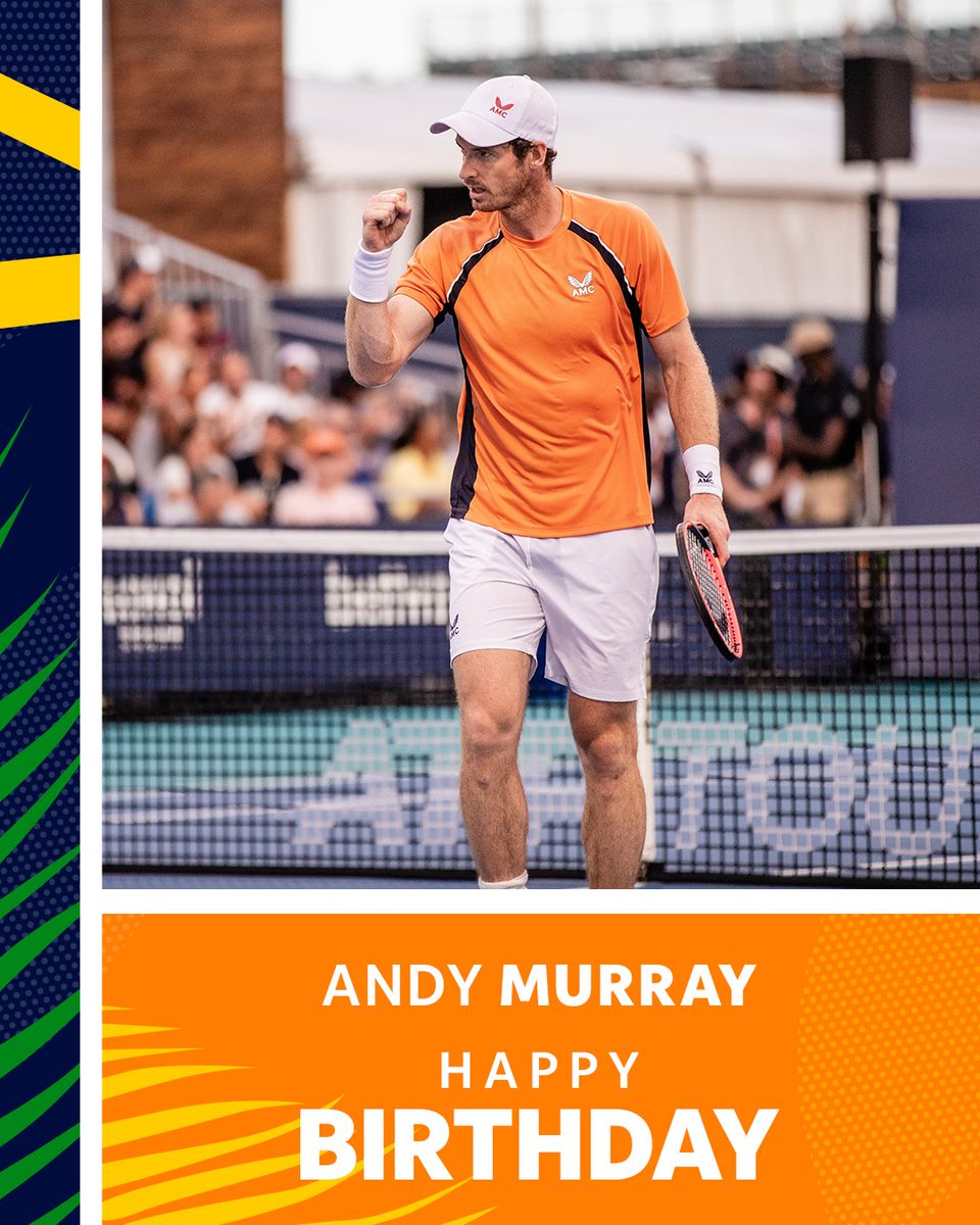 Grit like none other 👊 Happy Birthday @andy_murray!