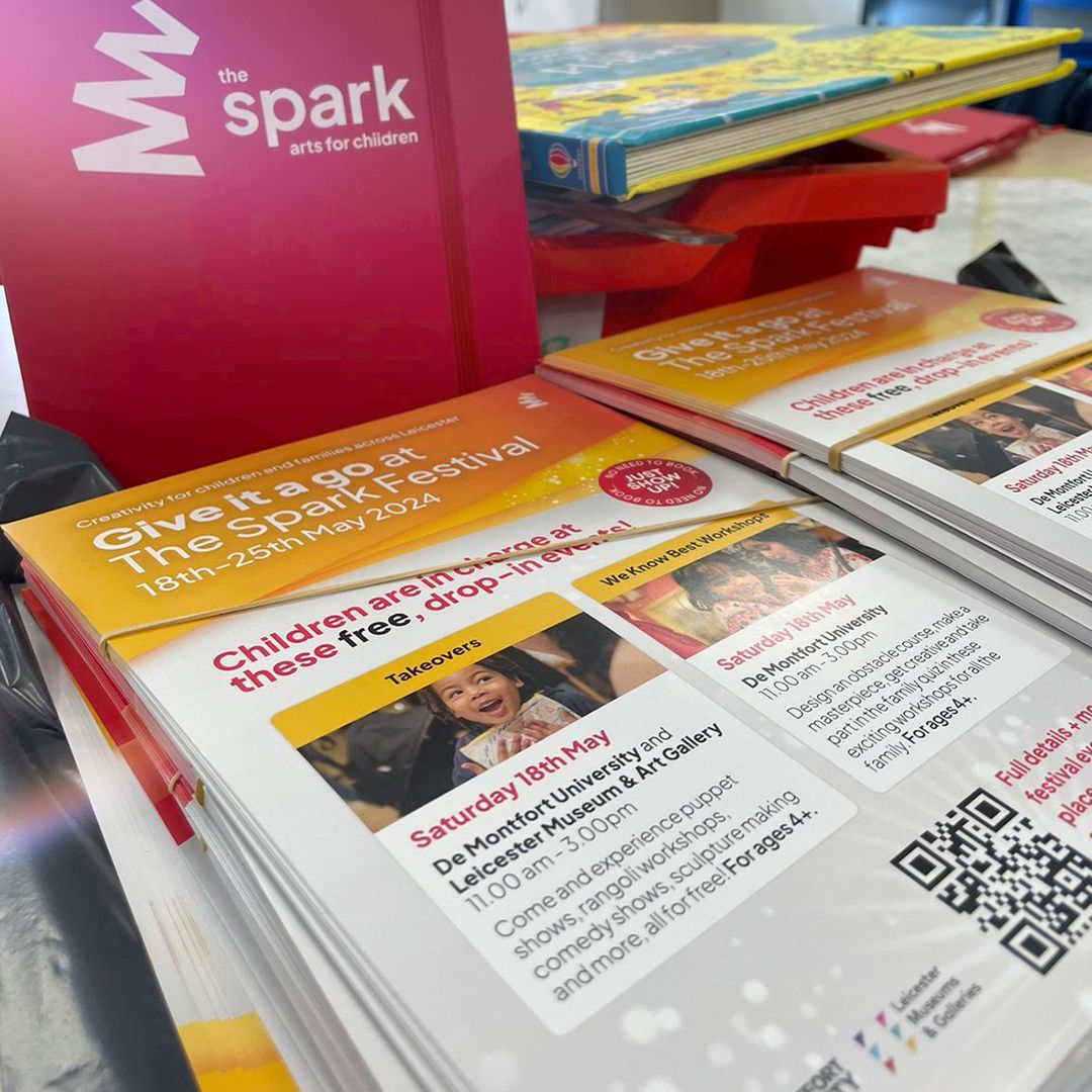 The flyers are ready for The Spark Festival! Have you got one yet??

Come to one of the FREE #family takeover events on 18th May to pick one up, and see what other #creative #daysout are on offer this year.

buff.ly/44kRBwe