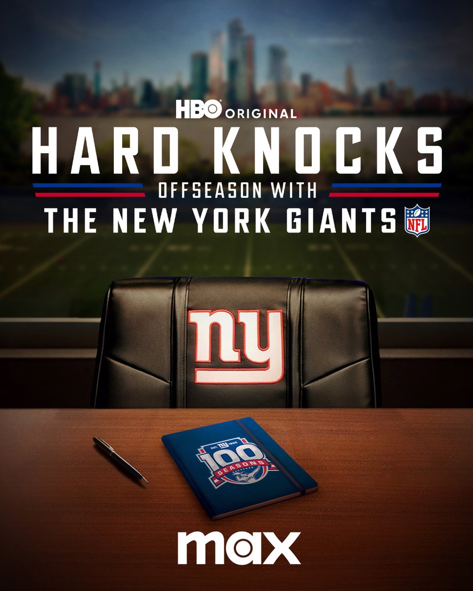 #HardKnocks Offseason with the New York Giants premieres July 2 on @streamonmax, bringing fans unprecedented access as the front office prepares for our 100th Season. #Giants100 Details: nygnt.co/515hk