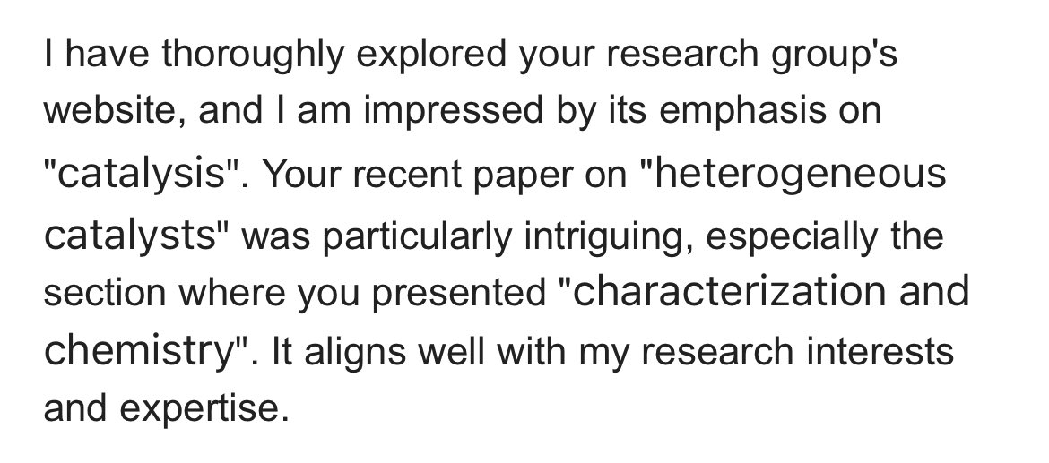 If you ask me for a postdoc job writing this ⬇️, you just wasted your and my time.