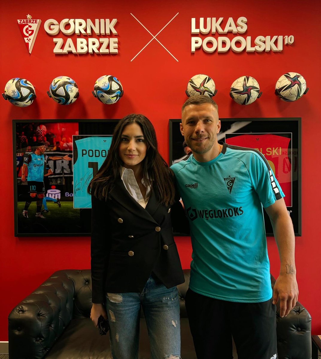 🙌🙏📸 thank you so much dearest Lukas Podolski for a great welcome. Such incredible team and a stadium… waiting you to Türkiye soon! 🎥 #Euro24 interviews #30daystoEuro24