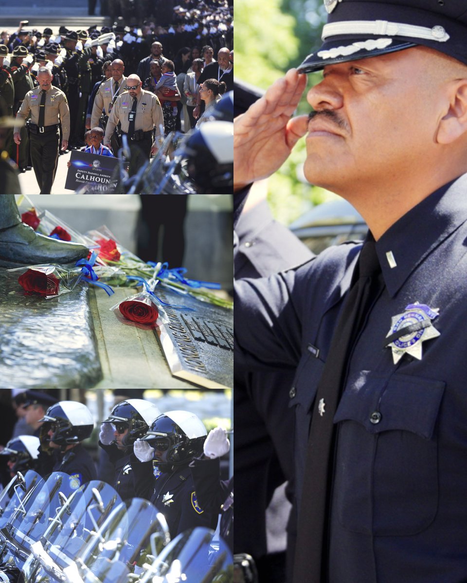 National Peace Officers Memorial Day Let us unite as a law enforcement family and community to honor the fallen and show our respects to their families. They will be remembered today and always 💙 #policeweek #fallenofficer #honorthefallen #PORAC #peaceofficer #lawenforcement