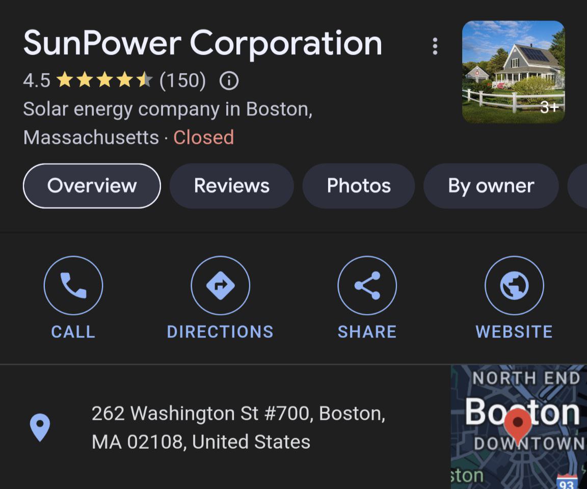 5/

Let's look at which companies on that over-shorted list are based in Boston?

@SunPower Corporation, $SPWR

Which was 95% shorted...
