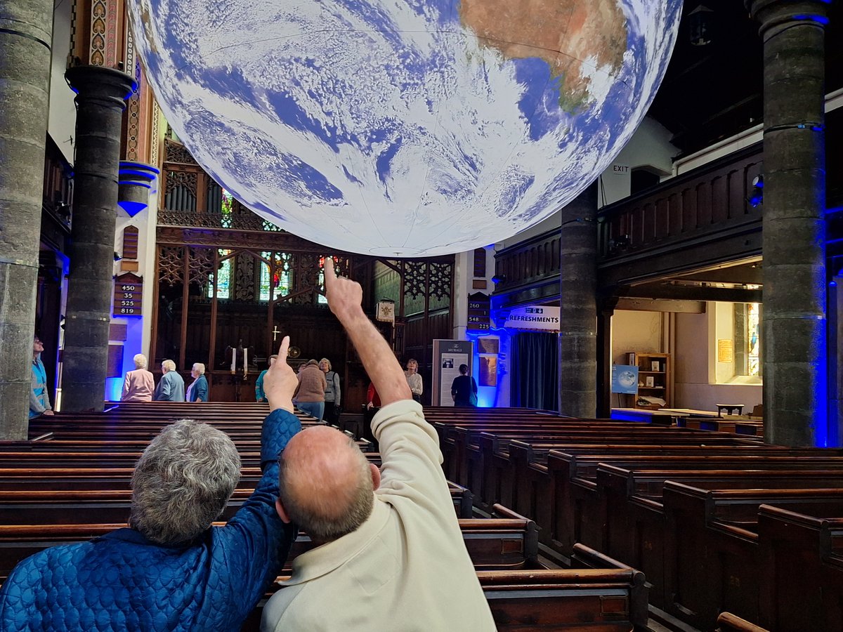 🌍 More than 13,000 people visited an illuminated Earth artwork that has been in the Isle of Man as part of a world tour 🌍 The six-metre diameter artwork ‘Gaia’ by Luke Jerram was on display at St Thomas’ Church in Douglas for three weeks. More here: 👉 gov.im/news/2024/may/…