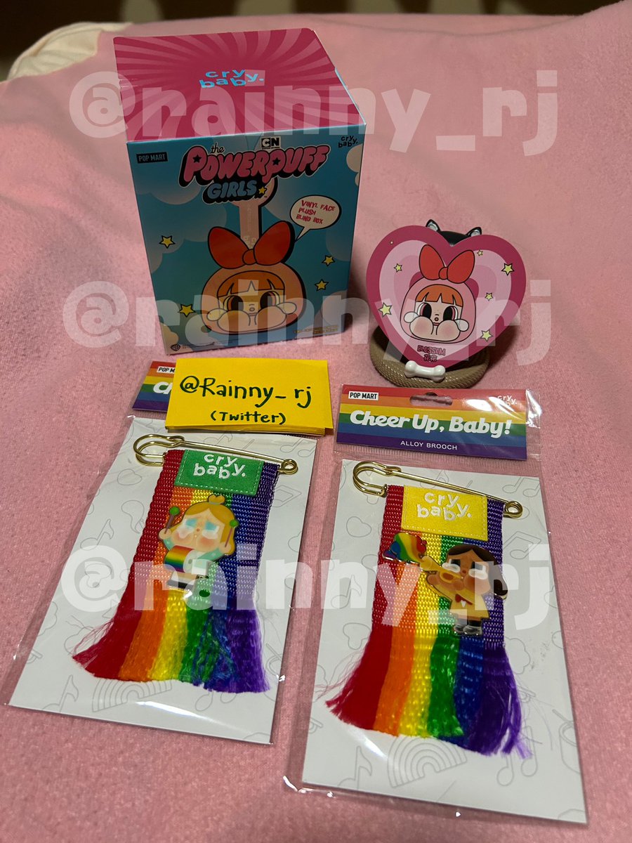 Crybaby พร้อมส่ง
- พวงกุญแจ Powerpuff แกะล่างกล่อง เช็คการ์ด ไม่แกะตัว 1500฿
- เข็มกลัด Cheerup อันละ 350฿

ส่งฟรี/นัดรับได้ MRTน้ำเงิน สนใจ DMค่ะ
#crybaby #popmartthailand #popmartth #popmart #crybabythailand #ตลาดนัดpopmart #ตลาดนัดcrybaby #crybabycheerup  #กล่องสุ่มcrybaby