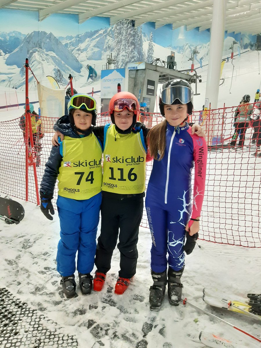 On Monday the KS Ski Team took part in the Independent School Indoor Ski Championships at Hemel Hempstead and demonstrated great determination and focus when completing their slalom races. All children raced well and came within the top 20 pupils in each of their age categories.