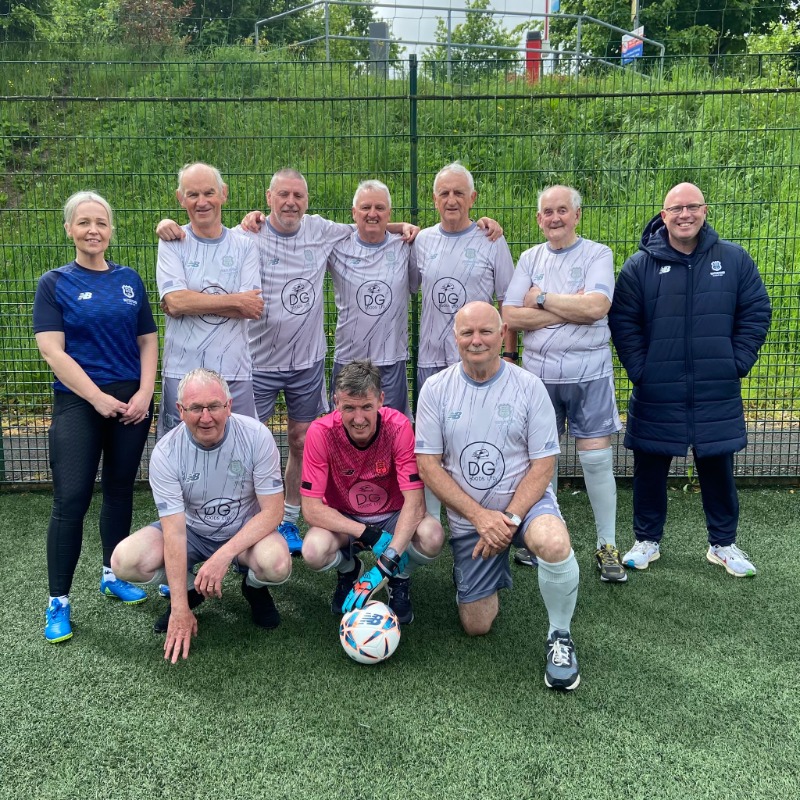Walking Football 🚶 A fantastic day in Cork for our Walking Football group, as they took part in their first-ever Walking Football Blitz in association with Age & Opportunity. #OneClubOneCommunity