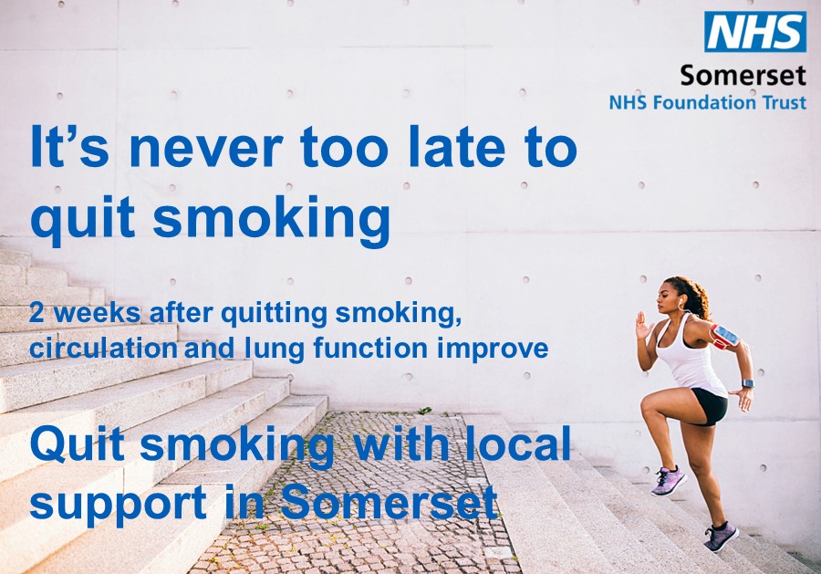 There are quick and long term benefits when you quit smoking. From just 20 minutes after your last cigarette, the benefits start to arrive! Quit smoking today with local support in Somerset.

#quitsmoking #somersetft #smokefreesomerset #smokefree #stopsmoking