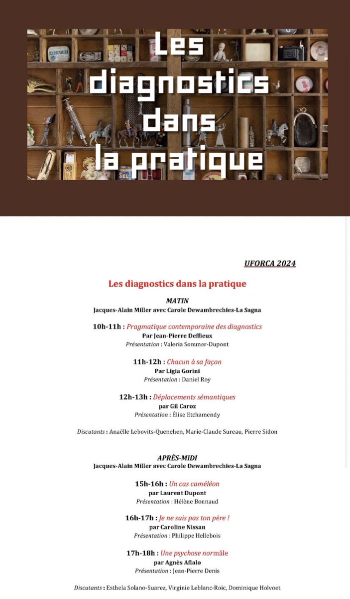 Colloque UFORCA à Paris
Le 15 juin 2024
Voici le programme ⬇️