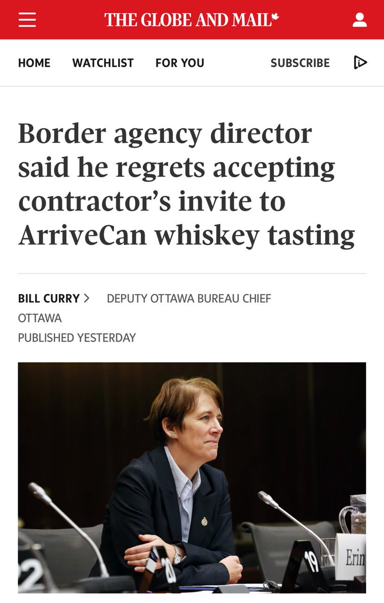 They’re sorry they got caught. Senior Trudeau officials were getting free whiskey tastings from ArriveScam contractors who were paid almost $20 million for no IT work. Unethical shady dealings exposed after 9 years of Trudeau.