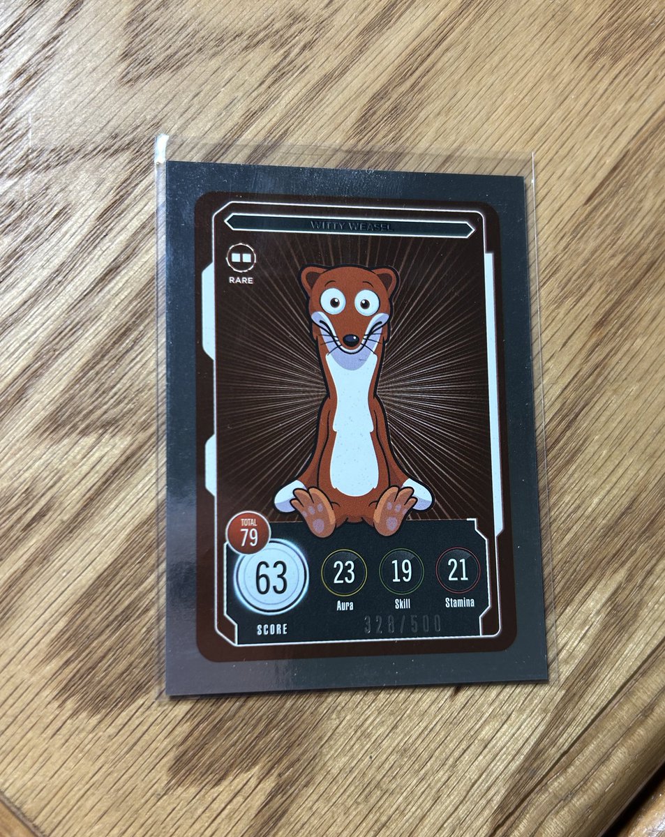 Giveaway🤎
Rare Witty Weasel 328/500
Like &amp; Share to enter