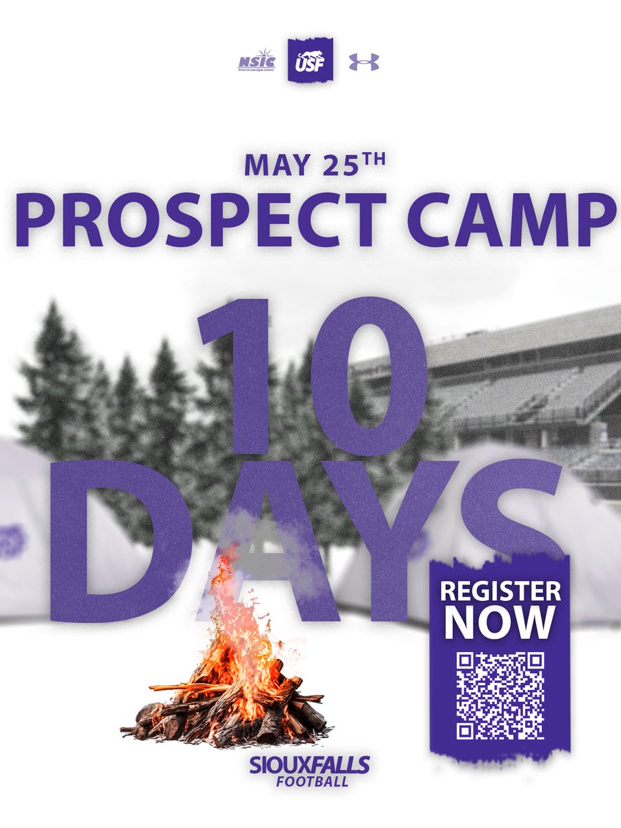 First Prospect Camp is only 10 days away! Register NOW! webapps.usiouxfalls.edu/athletics/camp… #WinnersWin