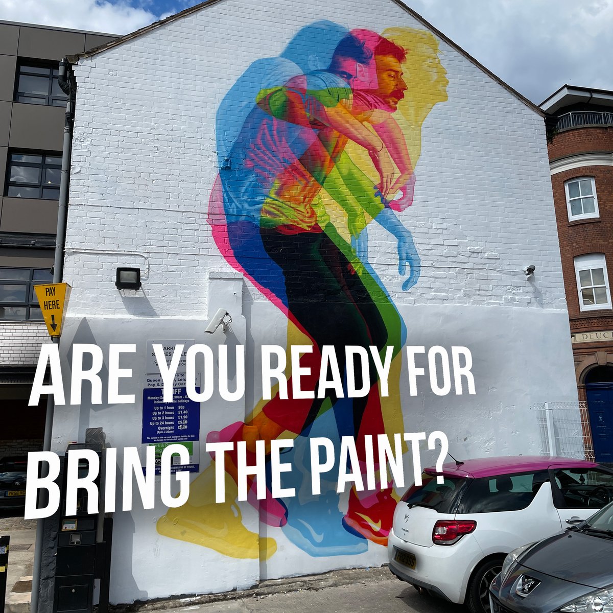Starting this Monday, are you ready for Bring The Paint? Check out our new blog with details of all the events, locations and artists set to transform Leicester! Read it here ow.ly/cboA50RH53g #visitleicester #leicester #art #streetart #graffiti @visitenglandbiz