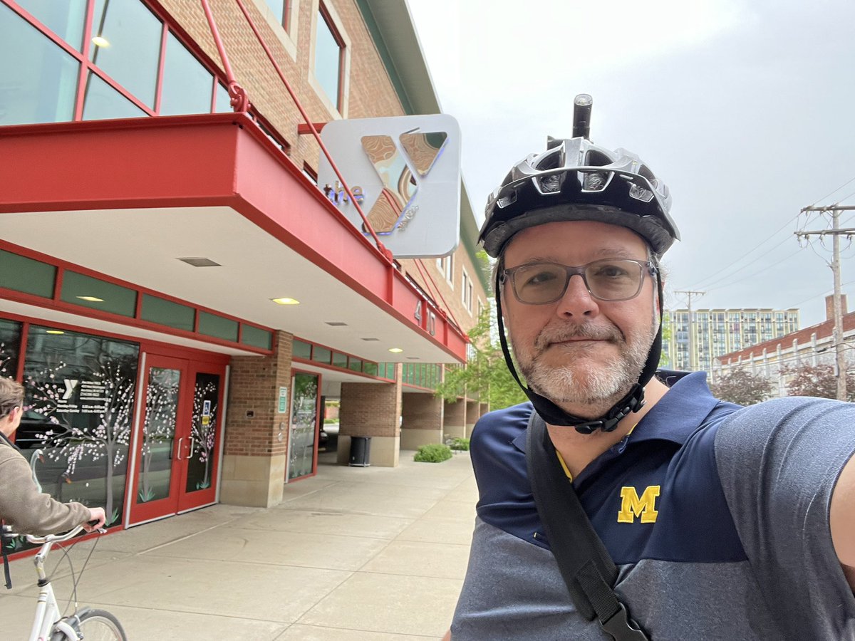 Bike to Wherever day 2024 in Ann Arbor #MyA2Commute <a href="/AnnArborYMCA/">Ann Arbor YMCA</a>