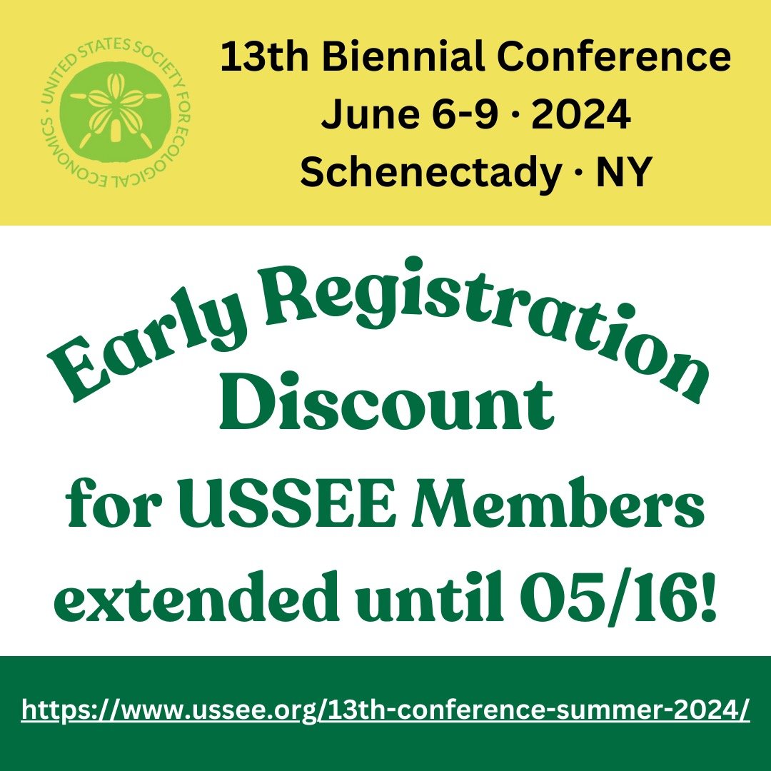 USSEE Members, NOW is the time to receive discounted early registration for our conference - June 6-9 in Schenectady! Not an USSEE Member yet and are wanting to come to the conference? Become a member and secure your discounted registration for our 13th Biennial Conference.