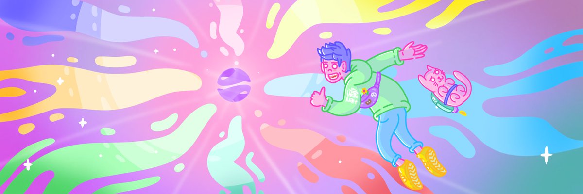 Im open commission open custom but without black color feel free for asking asking somethink about price or offer DM me, we can enjoy the coffe via chat with talking talking about the design and the offer lah, ramasalah nek intine duwek😂✌️🌈🌻✨

#NFTCommunity