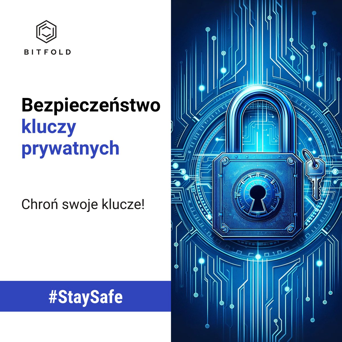 Bitfold's tweet image. 🛡️ Bezpieczne przechowywanie kluczy to podstawa ochrony Twoich kryptowalut. 🔐

💸W świecie krypto, gdzie bezpieczeństwo jest na wagę złota, przechowywanie kluczy prywatnych w portfelach sprzętowych to jeden z najbezpieczniejszych sposobów ochrony Twoich aktywów. 

🔍Co to jest…