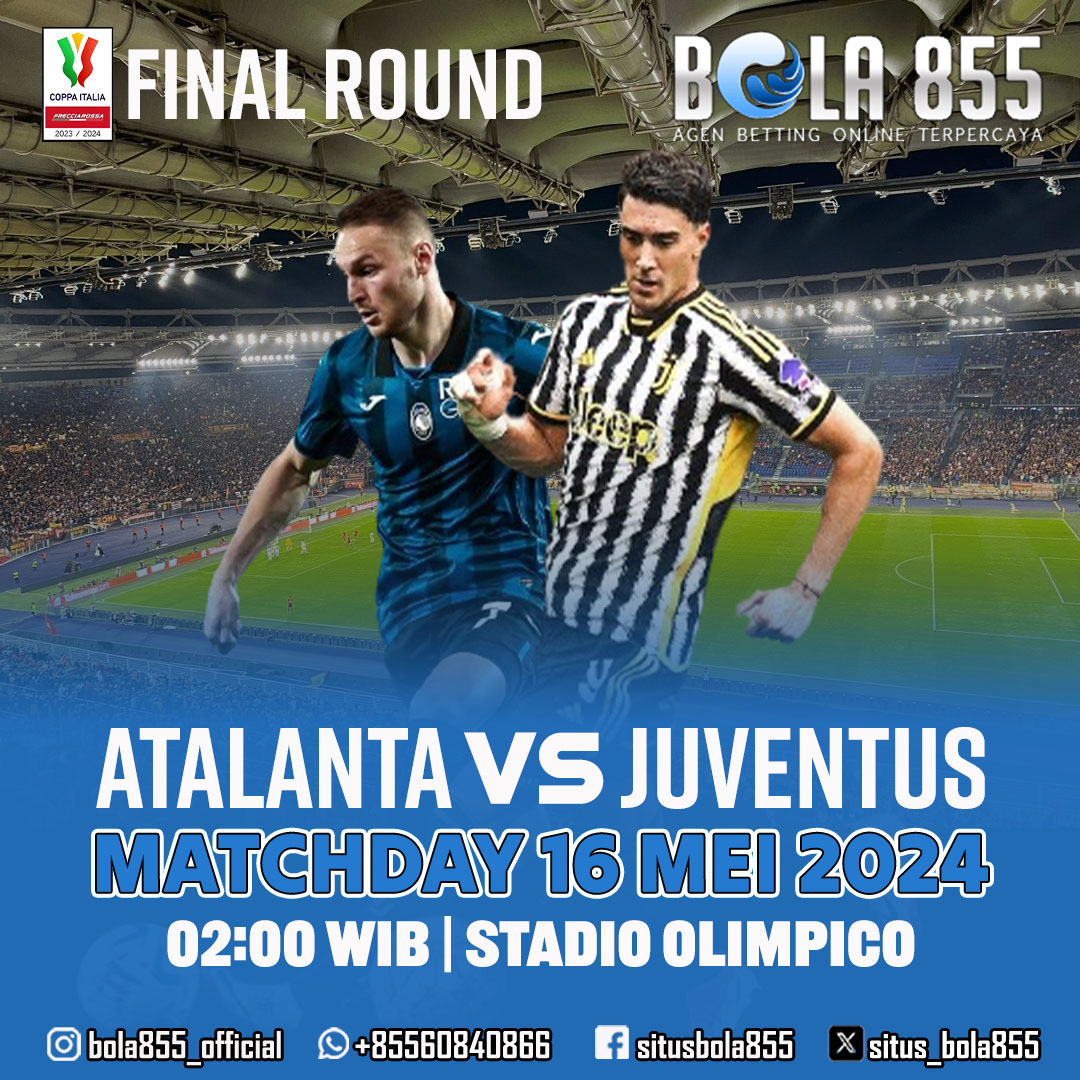 Sepakbola Italia sedang di puncak
kali ini Final Coppa Italia Atalanta vs Juventus 16 Mei 2024 pukul 02.00 WIB

heylink.me/bola855pro 

#bola855 #sepakbola #coppaitalia #pialaitalia #atalantajuve #atalanta #juventus #slotonline #togel #sabungayam #keno #casino #indonesia