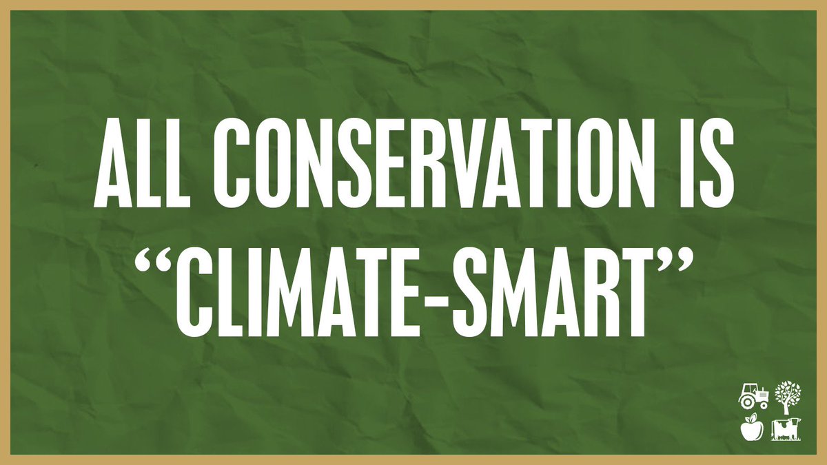 Our #FarmBill doesn’t limit so-called “climate-smart” conservation. We are reinvesting unspent IRA dollars into the baseline, increasing conservation spending in perpetuity.
