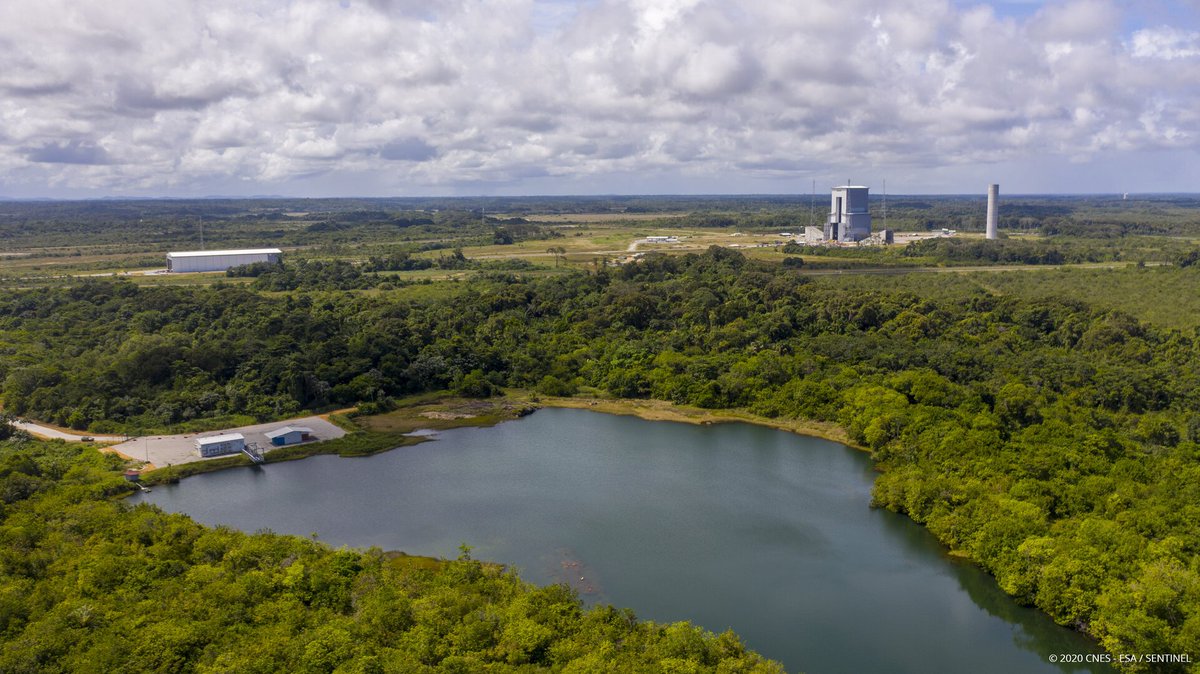 Ariane 6, Europe’s newest rocket, has been designed with sustainability in mind from the outset, several measures have been taken to minimise the environmental impact of #Ariane6 🧵