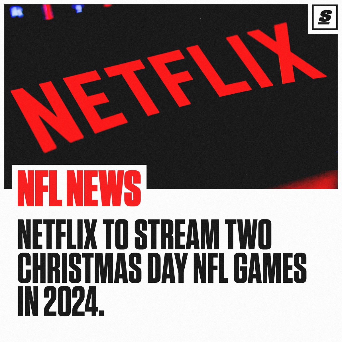The NFL is coming to Netflix this Christmas. 👀🎄