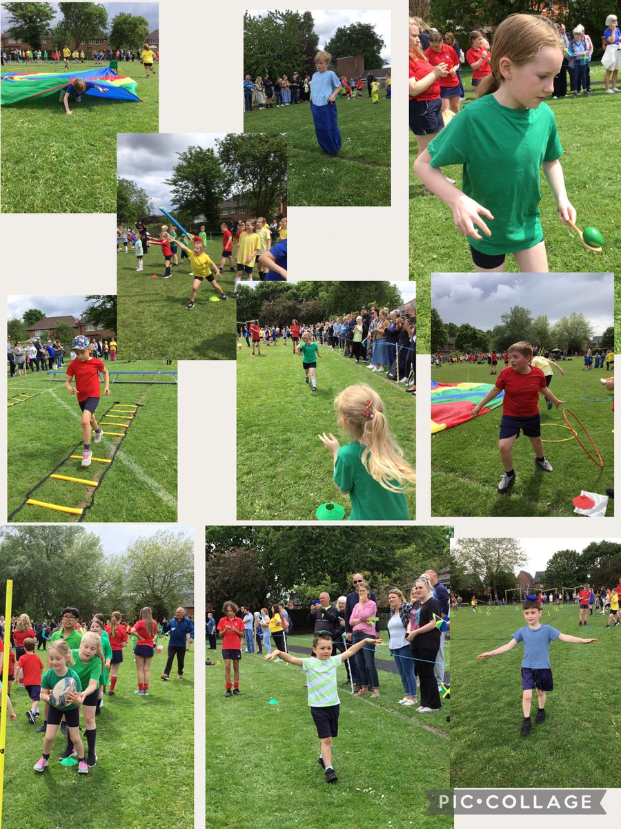 We had an incredible sports day today, so much team spirit from everyone! #cuddingtonpe ⁦@createlearning_⁩