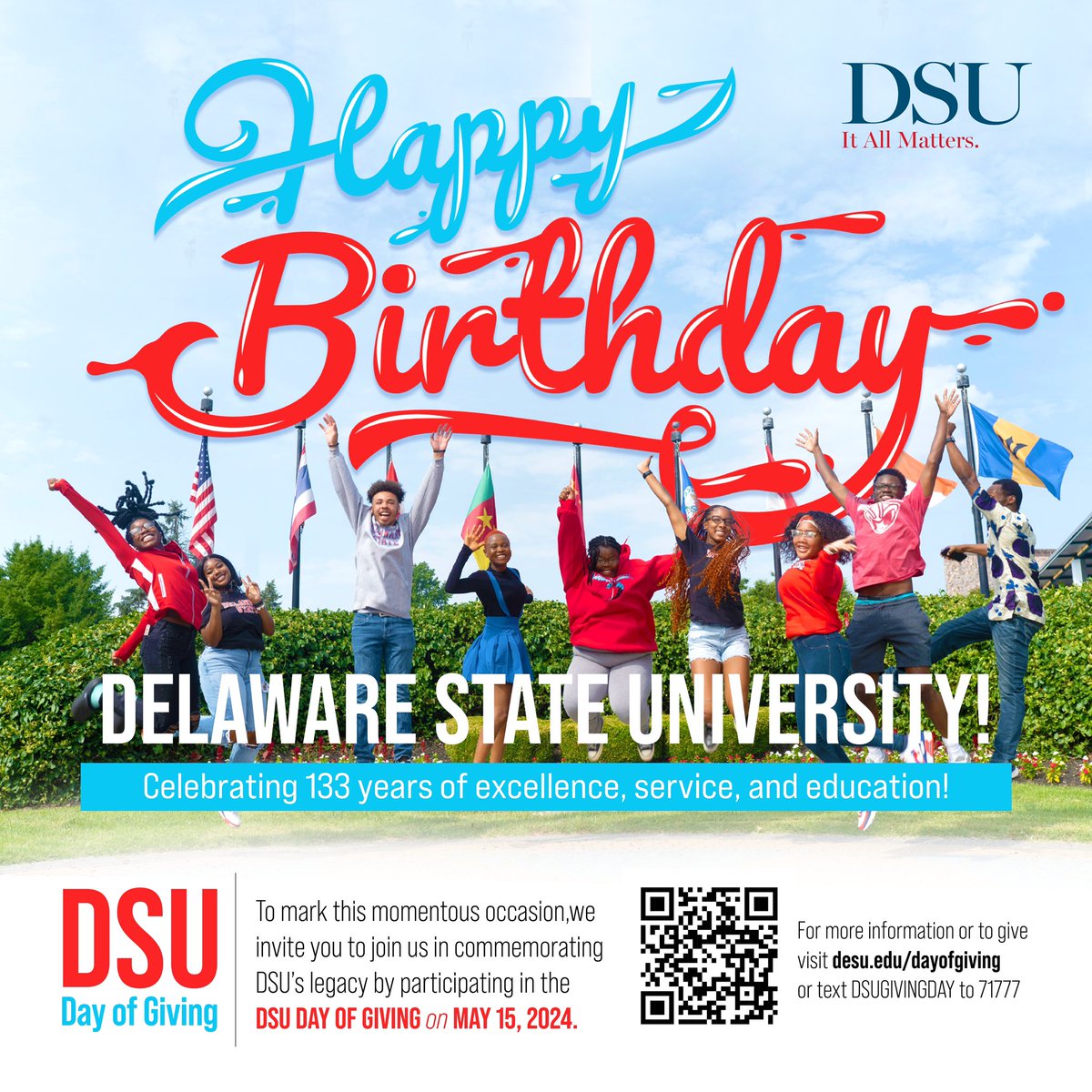 On this day every year DSU celebrates its birthday by hosting a Day of Giving. Please join others in donating to the DSU Lady Hornets Softball Team. Our goal today is to raise $2,500 to help with expenses for next season. The donation link is located in our Bio! 

Thank you!