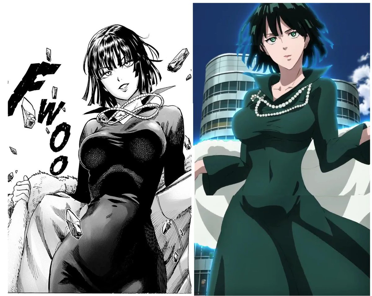 One Punch Man Manga vs Anime comparison 

[A Thread ] 🧵