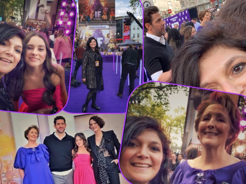 On the purple carpet of 'IF' Paramount flick with John Krasinski, Fiona Shaw & Cailey Fleming londonmumsmagazine.com/celebrity-inte… via @londonmums #familyfun #familymovie #ifmovie #if @ParamountUK @IFmovie @ParamountPics @johnkrasinski @caileyfleming1