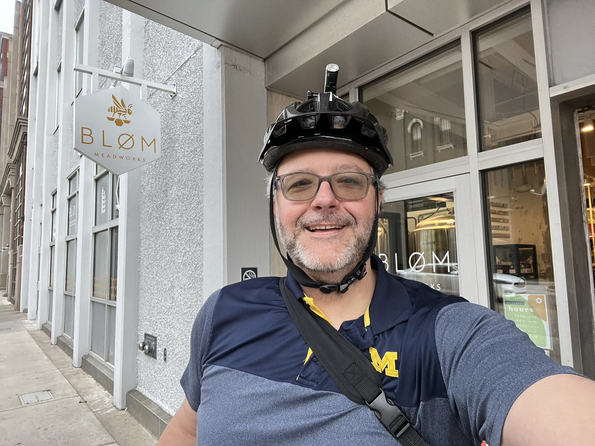 Bike to Wherever day 2024 in Ann Arbor #MyA2Commute @drinkblom