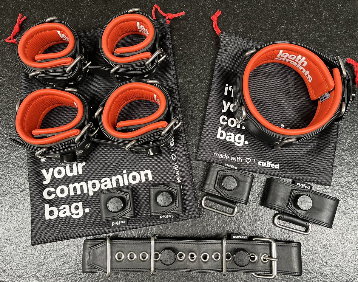 Just received these beauties from <a href="/cuffed_store/">Cuffed Store (tag @cuffedstore)</a> with orange as custom color 😎 aren’t they 🔥