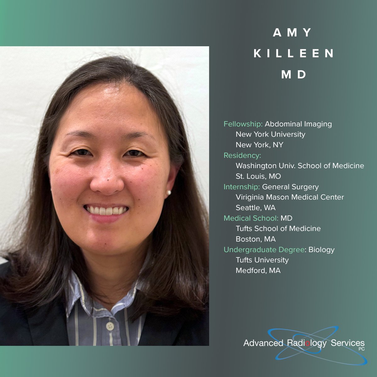 Advanced Radiology Services, PC (@advancedrad) on Twitter photo Please join us in welcoming Dr. Killeen to <a href="/AdvancedRad/">Advanced Radiology Services, PC</a>! We are excited to add you to our team! #radiology #healthcare #radiologist Please join us in welcoming Dr. Killeen to <a href="/AdvancedRad/">Advanced Radiology Services, PC</a>! We are excited to add you to our team! #radiology #healthcare #radiologist