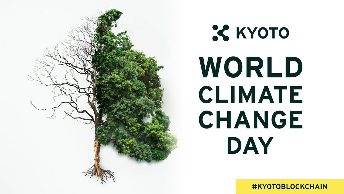 🌍On #WorldClimateChangeDay, we celebrate fellow #ReFi projects driving long-lasting change to protect our planet. 🌱 🤝Together, we can build a sustainable future for generations to come. 🚀 #ClimateChange $KYOTO #KyotoBlockchain #BUIDL