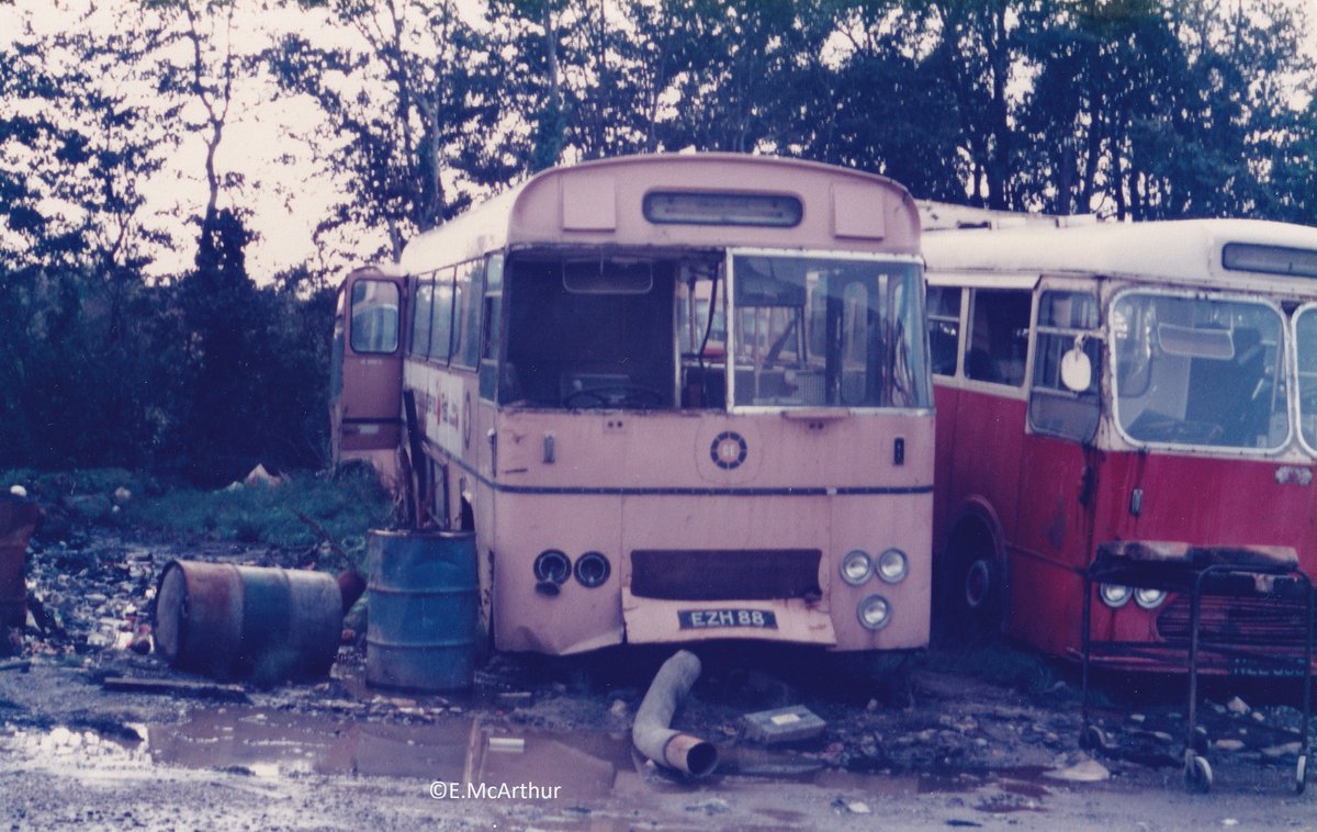 C88 in Stranorlar garage. 5th October 1985. @buseireann #C88