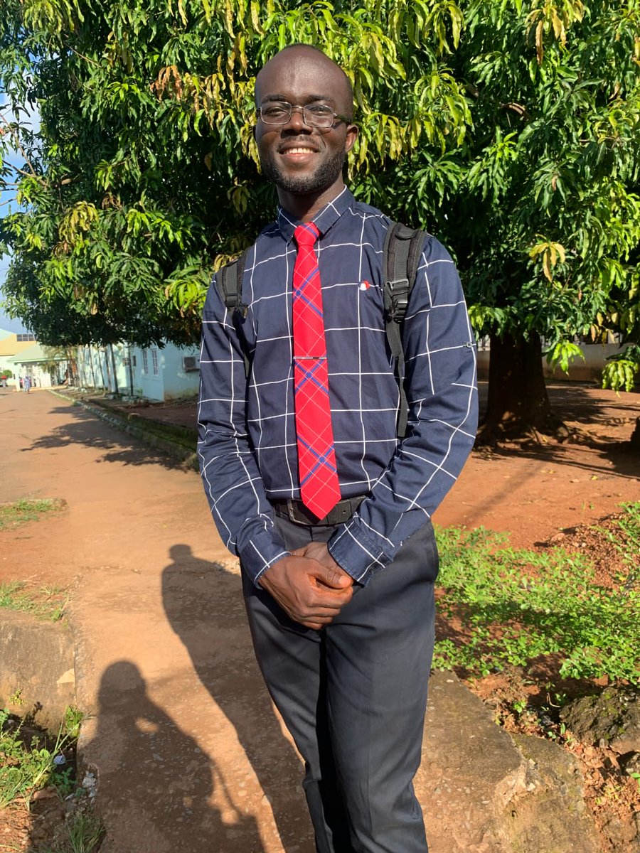 Pius; our most melaninated comrade, Fmr. Senator, pious Catholic and quiet spoken. Moves with a clout of maturity and respect. 
You should wait to hear his voice singing from beneath the showers, what heavenly hymns he doth utter.
Our next personality of the day is Dr. Pius 🥳🥳