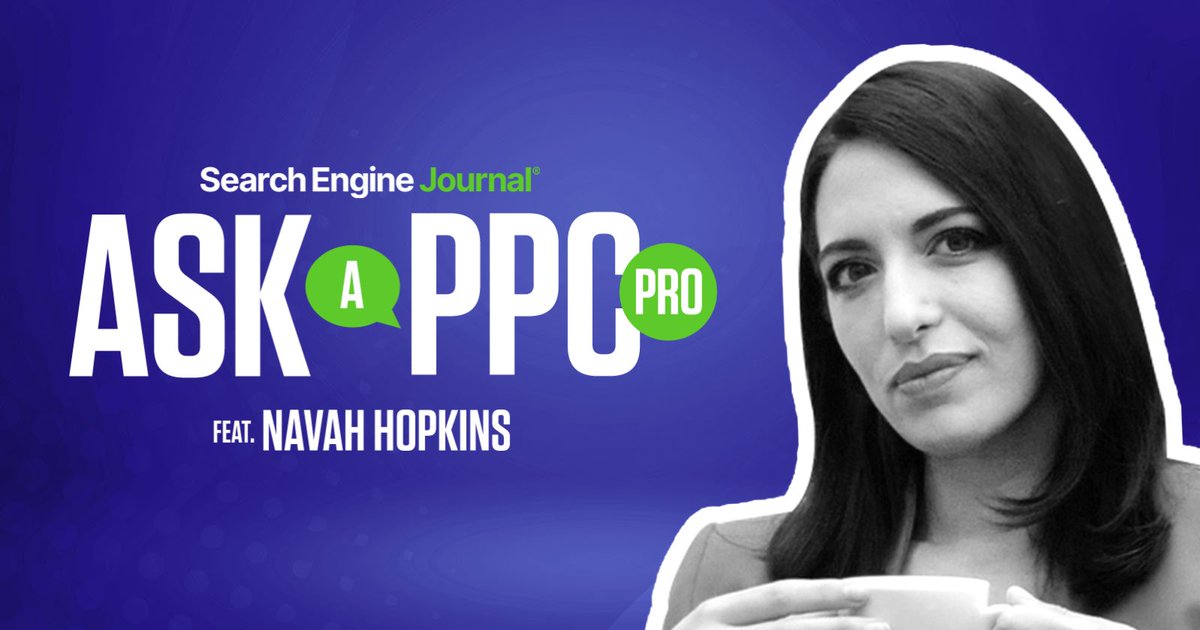 sejournal's tweet image. PPC questions? Ask our PPC expert and it could be the subject of an upcoming Ask A PPC Expert column bit.ly/3HQUDP3  

#ppc #ppctips