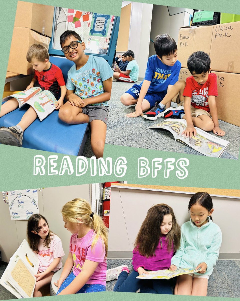 Sarah Gambill (@kgconfetti) on Twitter photo K4 got to experience how powerful sharing a text can be!
Thanks for partnering with us 3D! The K4 kids love their new friends. ๐๐
<a href="/crickettroberts/">Crickett Roberts</a> #wilsonway K4 got to experience how powerful sharing a text can be!
Thanks for partnering with us 3D! The K4 kids love their new friends. ๐๐
<a href="/crickettroberts/">Crickett Roberts</a> #wilsonway
