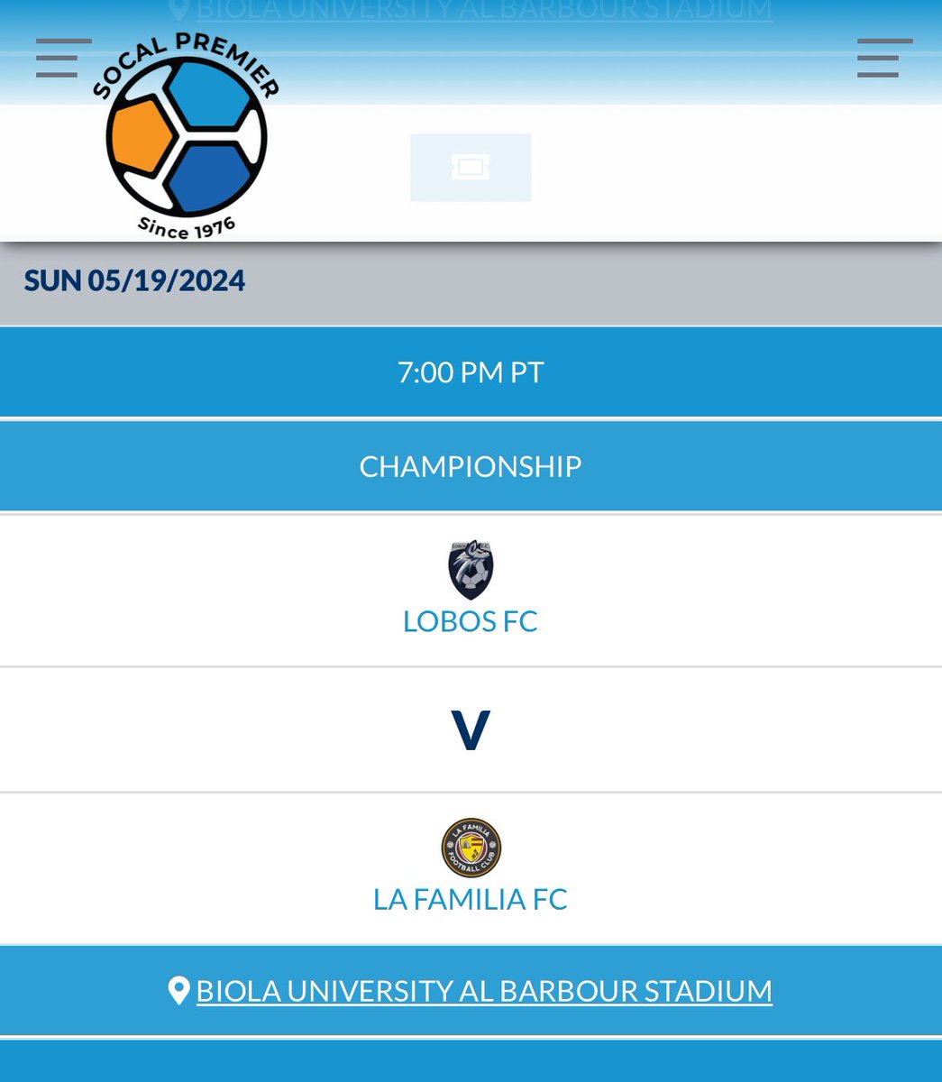 CoachRod911's tweet image. La Familia Fc puts their 18 match unbeaten streak on the line vs a very good Lobos Fc side. Please come support local foootie. #stevieboyforever  @SWPremier #chasing2trophies