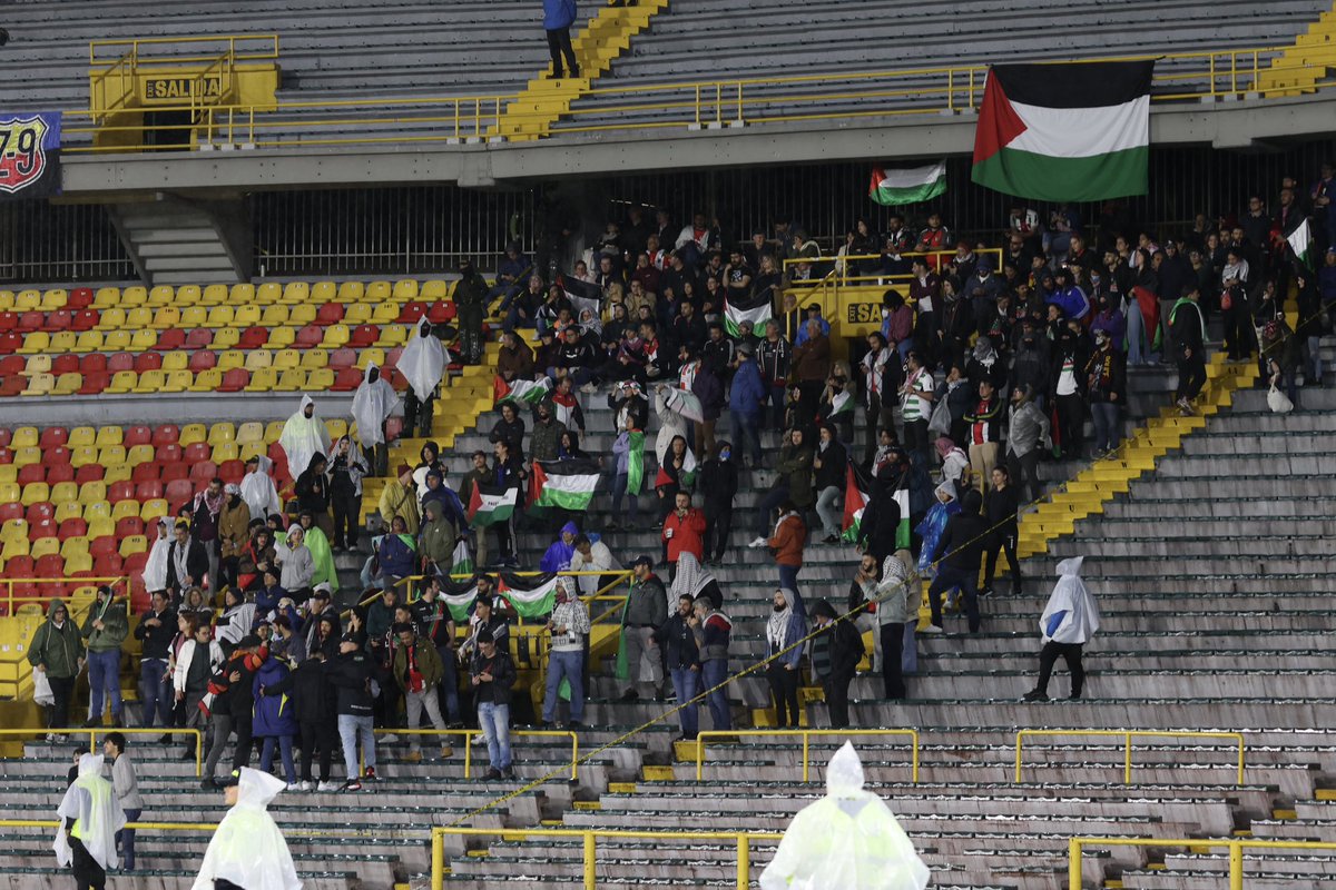 🥹 A nuestros Baisanos en Bogotá: GRACIAS. Su apoyo estuvo impresionante ❤️🖤💚

#TodoUnPueblo 🇵🇸