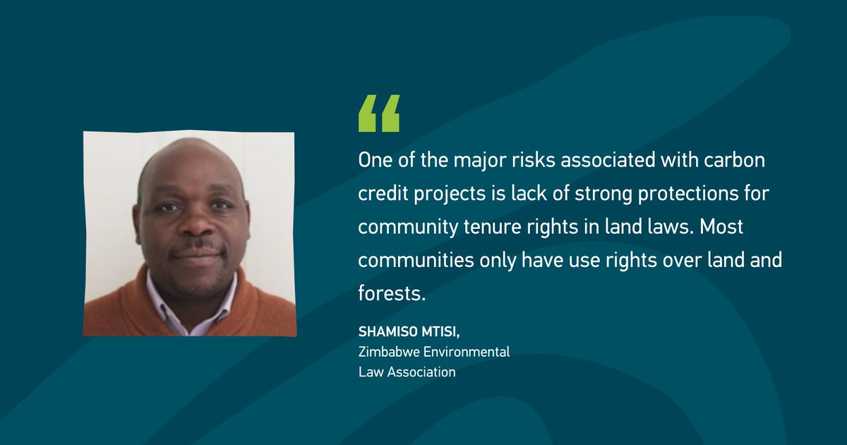 Namati (@globalnamati) on Twitter photo Thank you, <a href="/ShamisoMtisi/">Shamiso Mtisi</a> of <a href="/ZELA_Infor/">Zimbabwe Environmental Law Organisation (ZELO)</a> for sharing lessons from #legalframeworks on #carbontrading in #Zimbabwe 🇿🇼 on today's round table at the #LandConf2024 Thank you, <a href="/ShamisoMtisi/">Shamiso Mtisi</a> of <a href="/ZELA_Infor/">Zimbabwe Environmental Law Organisation (ZELO)</a> for sharing lessons from #legalframeworks on #carbontrading in #Zimbabwe 🇿🇼 on today's round table at the #LandConf2024