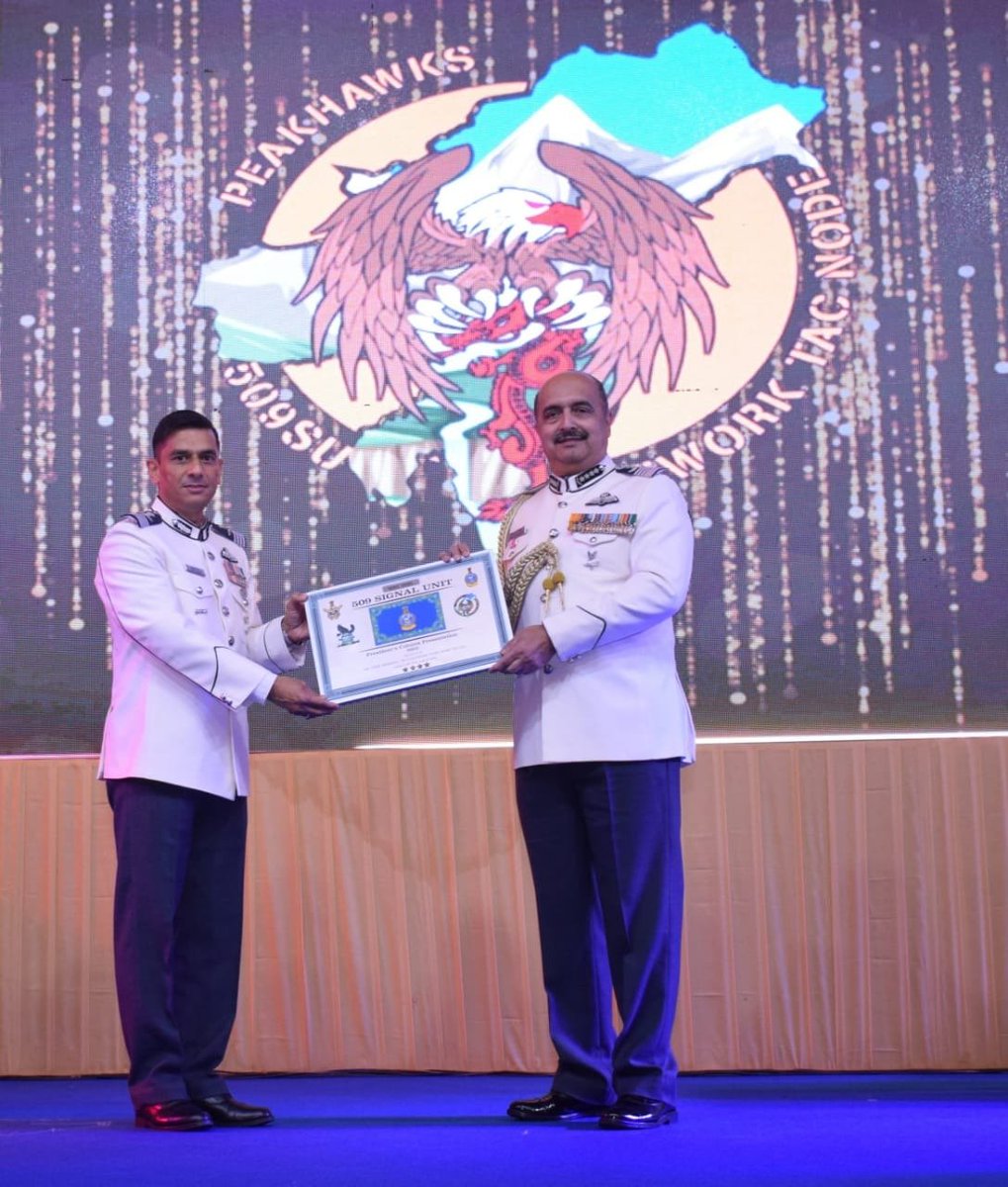 Air Chief Marshal VR Chaudhari, Chief of the Air Staff, Indian Air Force, visited 509 Signal Unit (SU) at Eastern Air Command, Shillong on 14 May 2024. He was received by Air Marshal SP Dharkar, Air Officer Commanding-in-Chief, Eastern Air Command and Group Captain Vivek Sharma,