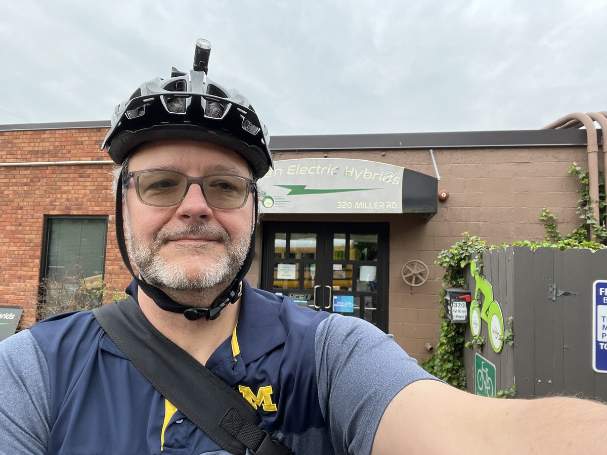 Bike to Wherever day 2024 in Ann Arbor #MyA2Commute at Human Electric Hybrids