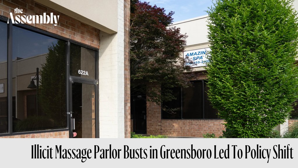 A dust-up over illicit massage parlor busts in Greensboro led to what appears to be the state’s first actual policy on sexual acts and police. Will other cities follow? theassemblync.com/business/green…