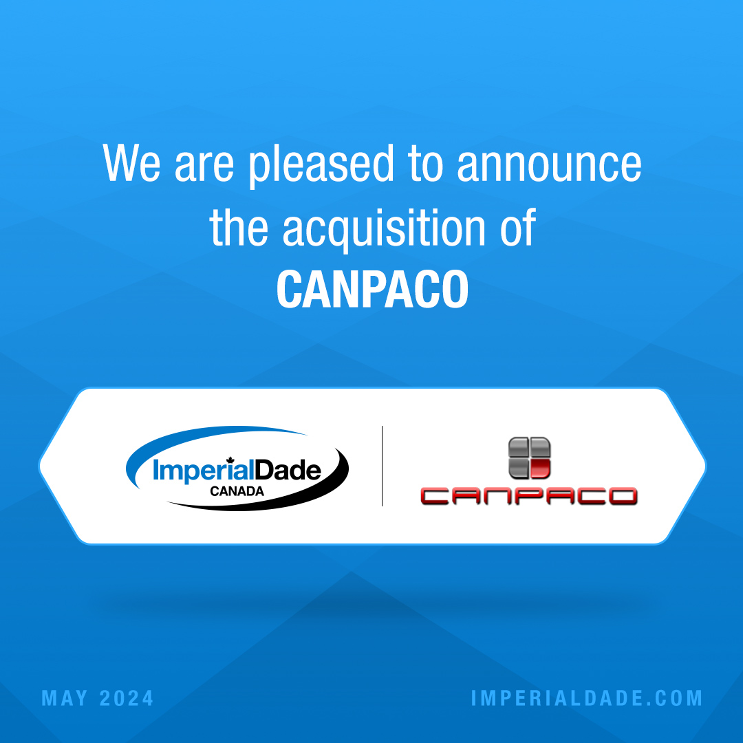 We are excited to announce that we have acquired Canpaco, Inc., a distributor of industrial packaging supplies and equipment, PPE, and safety products HQ in Woodbridge, ON. This is our 87th acquisition. Please help us welcome them.
Read press release here: ow.ly/IxhN50RH5vA