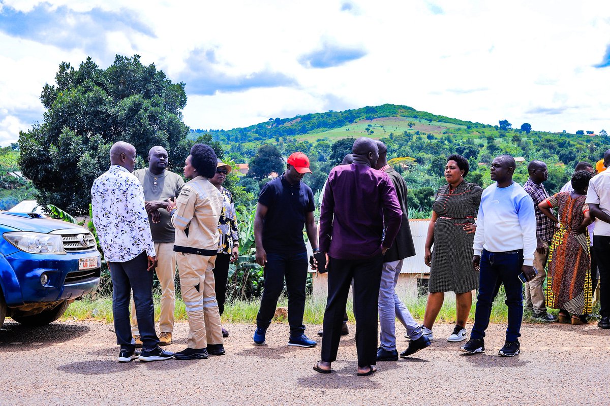 Earlier today with the committee on natural resources, we inspected the ERT III project in Gomba (Kanoni-Mpenja,Kanoni-Mamba landing site,Kanoni-Mwese). Rural electrification is profound and we have to ensure that this extends to all areas across the country as an enabler for