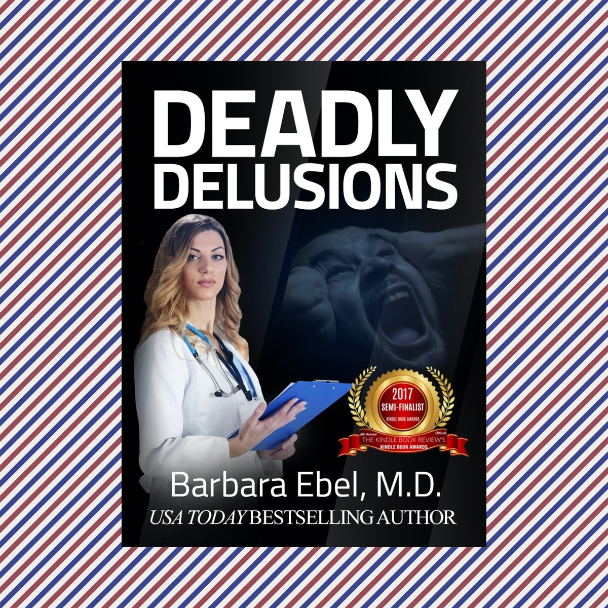 The #suspense is riveting on the #Psychiatry ward! mybook.to/Deadly-Delusio… What fun! An #awardwinning #Medical #thriller. #IARTG #KindleUnlimited #bookstweet #bookseries #readersoftwitter #amreading #LiteraturePosts #medicalstudent #goodreads #BookBoost #kindlebooks