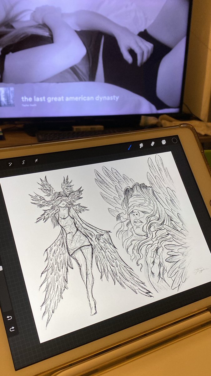 did another drawing pero this time on Procreate😋