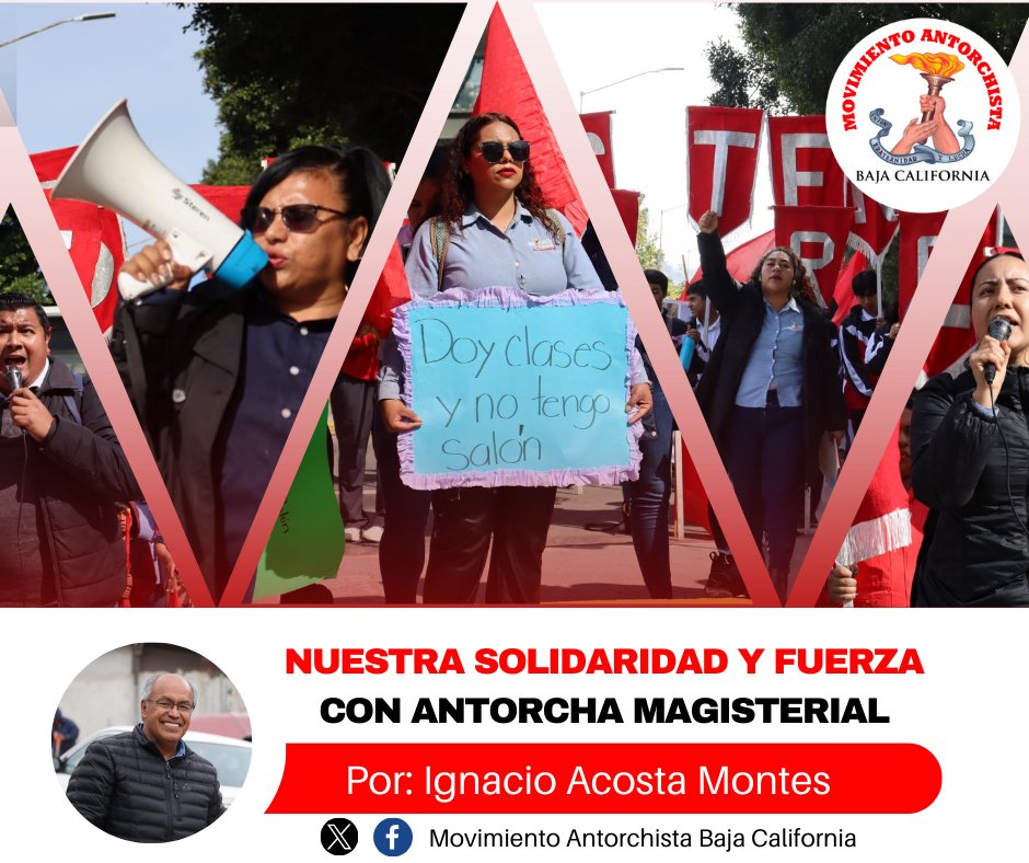 AntorchaBajaC's tweet photo. 🚩Te compartimos el artículo del dirigente de Antorcha en BC
@ignacioambc
https://t.co/bVVy2fRTdA https://t.co/ww2IPrwkh1