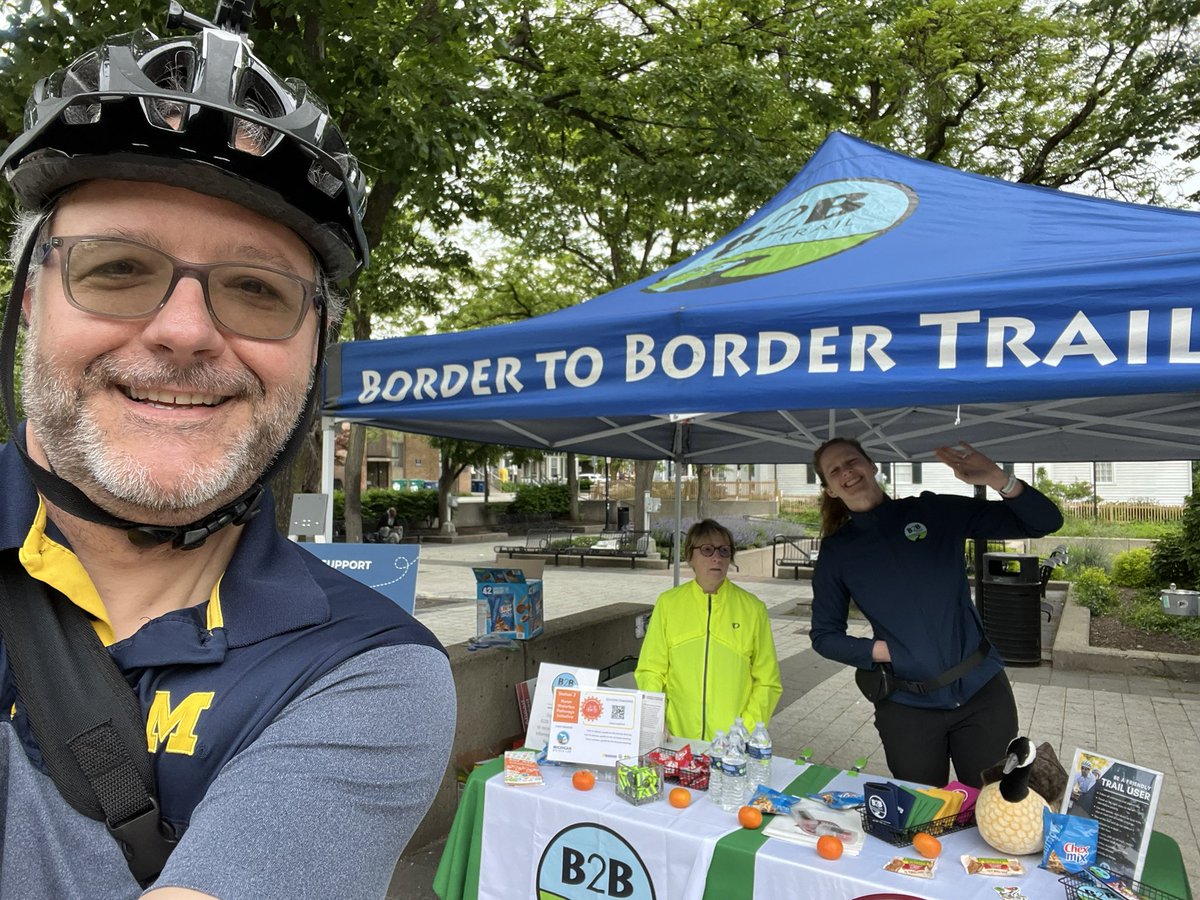 Bike to Wherever day 2024 in Ann Arbor #MyA2Commute at Liberty Plaza (Liberty Plaza)