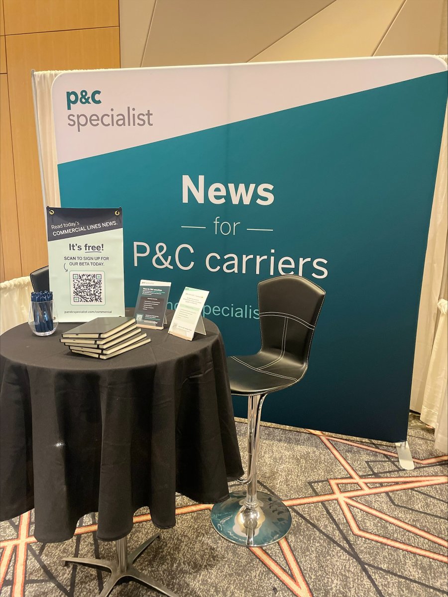 Join us today at the Future of Insurance USA conference in Chicago. Swing by Booth 10 and learn more about P&amp;C Specialist. #FOIUSA